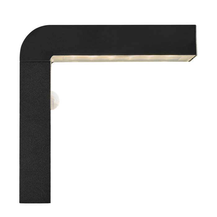 Vägglampa Mille LED Solcell Svart Nordlux